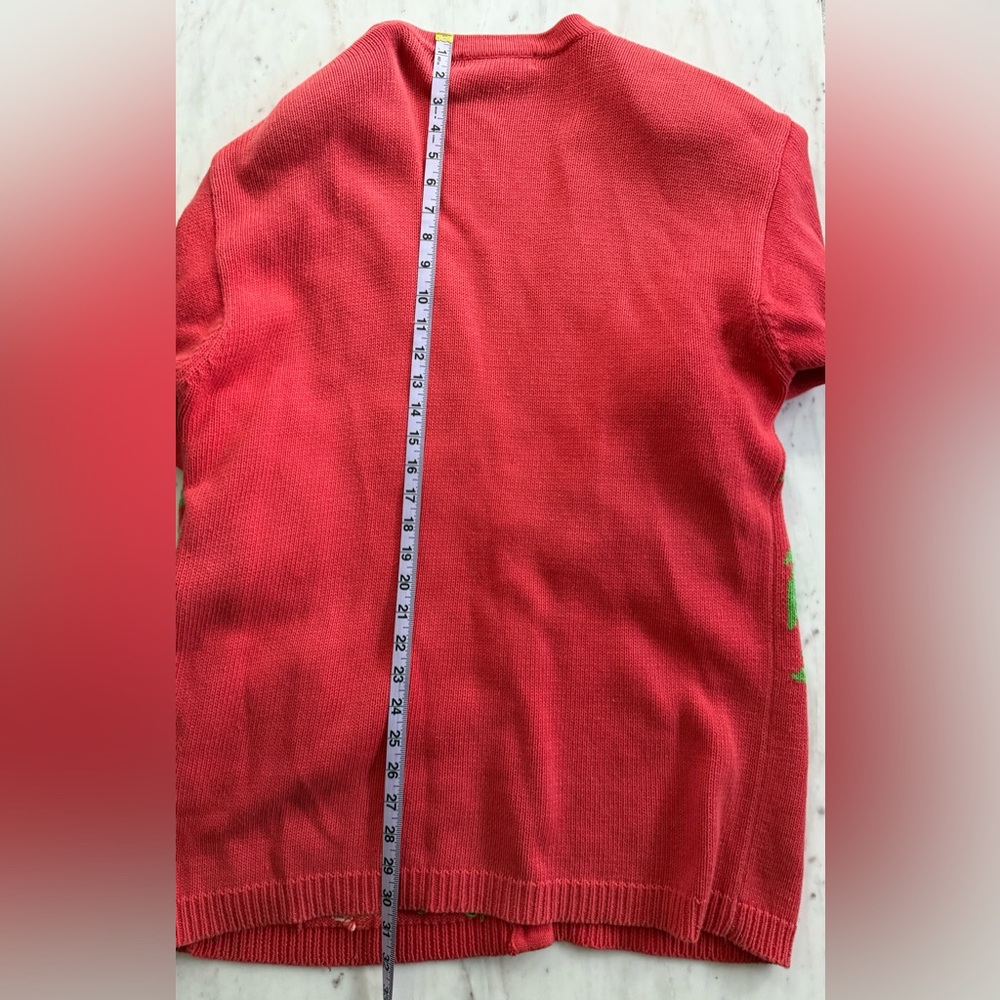 Vintage 1990s Embroidered Cardigan - L - Picture 9 of 15